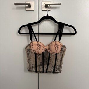 Mesh Corset Top